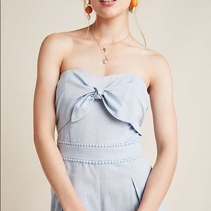 ANTHROPOLOGIE -Greylin Jackie Strapless Jumpsuit